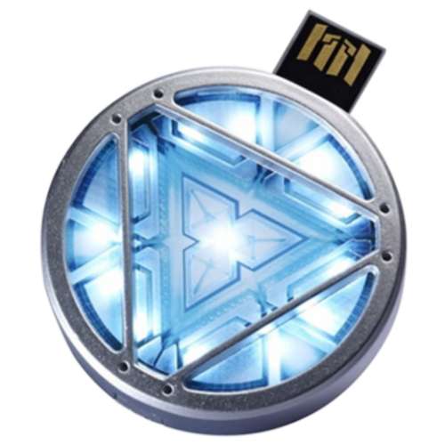 全新 infoThink Ironman 3 Arc Reactor 16GB USB Flash Drive