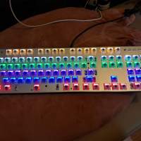 METOO ZERO X08 RGB Mechanic Keyboard 青軸 機械鍵盤