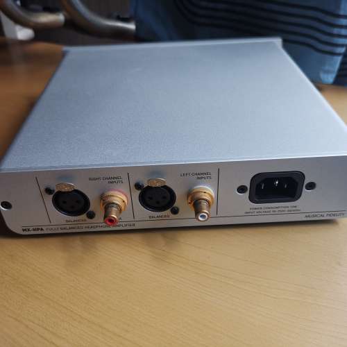 Musical Fidelity MX-HPA 全平衡耳擴, 正常使用痕跡, 剩機無單盒