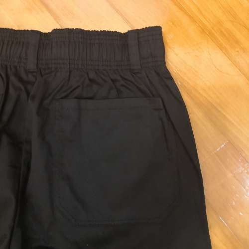 GU Chef Pants, 60/40 Cotton-Polyester, Size L, 30 to 37 inches