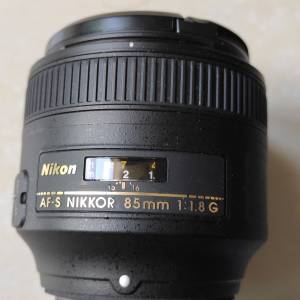 Nikon AF-S NIKKOR 85m F1.8G