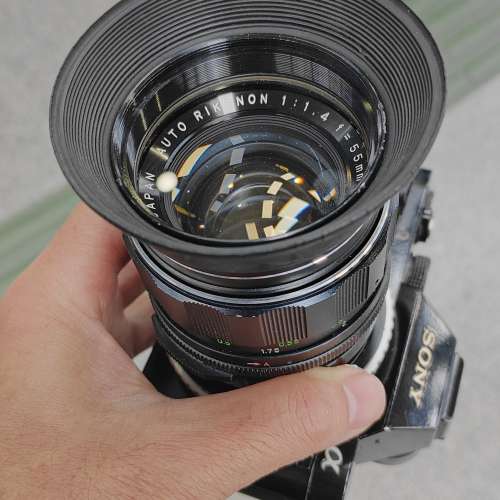 富岡富岡最有名鏡頭，麗確Auto Rikenon 55mm 1.4