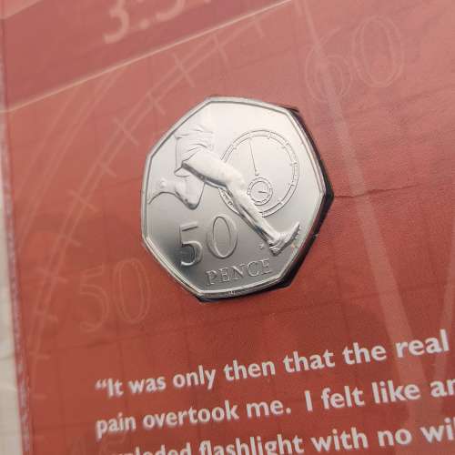 (2004)United Kingdom Brilliant Uncirculated 50p Coin