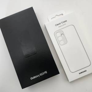 全新原廠香港三星行貨 SAMSUNG S23FE 8+256 黑色全套全新一年保養