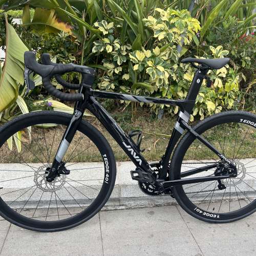 2023 JAVA AURIGA R5 18速 桶軸油剎鋁合金公路車 送水架前後蛙燈