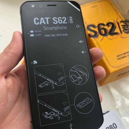 熱賣點全新Cat phone S62 Pro 6+128 熱感探熱相機強化4倍！軍規三防手機 by Caterp...