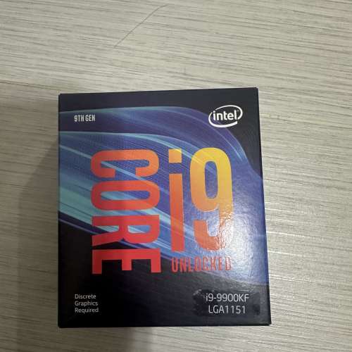 定番品質保証intel Core i9 9900KF BOX 1個 PCパーツ