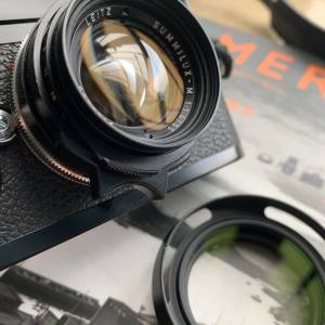 Leica Leitz 35mm summilux pre asph with 12504 hood 聖光 summicron
