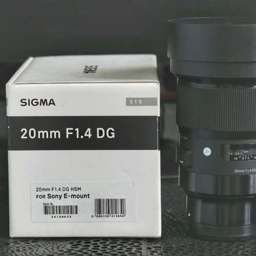 Sigma 星空神器 20mm f1.4
