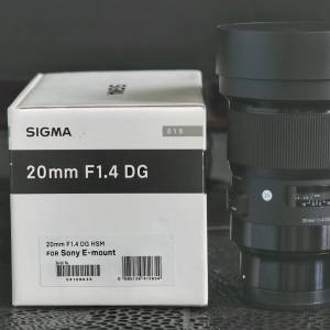 Sigma 星空神器 20mm f1.4