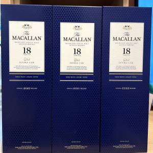 The Macallan 18 Year Old Double Cask (2020至2022 Edition) 700ml