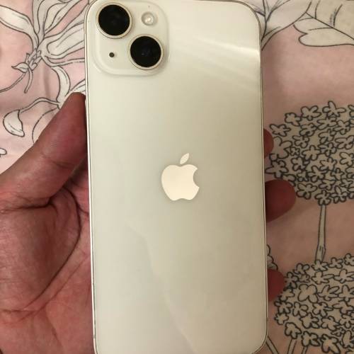 星光色 - Full set 99%new iPhone 14 plus 128gb battery 93% one month warranty