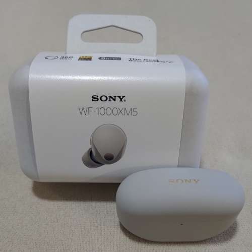 購入 3 個月 Sony WF-1000XM5 行貨 銀色