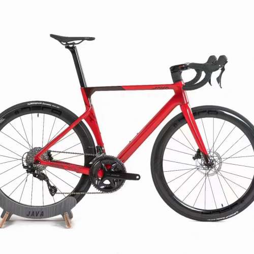2023 新款 JAVA VESUVIO SHIMANO 24速 桶軸碟剎碳刀碳纖維公路車 送水架前後蛙燈