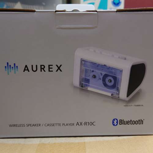 全新東芝卡式播放 + 錄音機 + 藍芽喇叭 Toshiba Aurex cassette player / recorder...