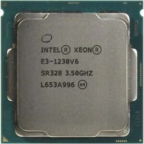 Intel CPU xeon e3-1230v6