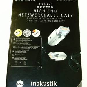 Inakustik Referenz Cat7 lan cable 網絡線