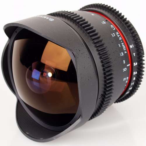 Samyang 8mm T3.8 UMC VDSLR Fish-Eye CS II Lens for Nikon 魚眼手動調焦電影鏡頭
