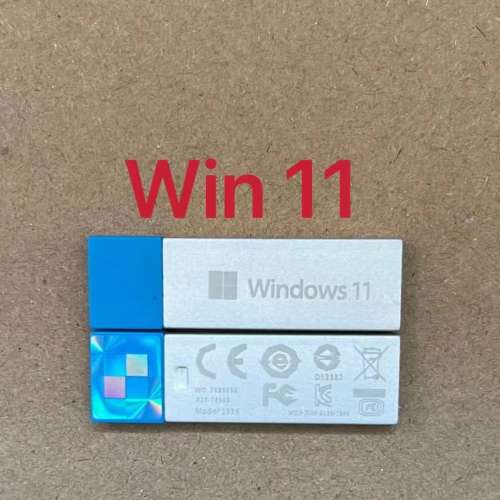 微軟原裝windows 11 windows10 win10專業版64BIT。可以幫到你。