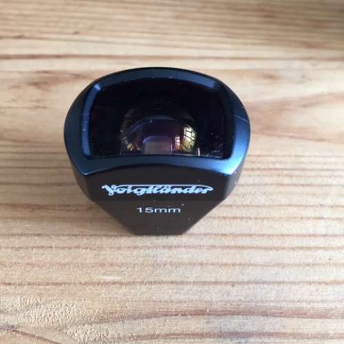 Very New Voigtlander 15mm View Finder