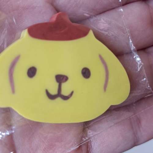 全新 PomPomPurin 布甸狗 擦子膠