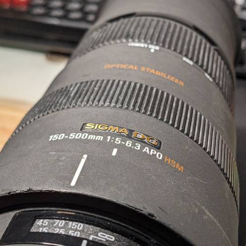 Canon EF MOUNT Sigma 150-500mm F5-6.3 DG OS HSM
