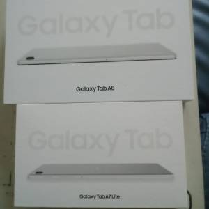 Samsun Galaxy Tab 8 & Tab A7