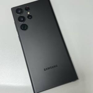 used 港行Samsung Galaxy S22 Ultra 5G 12+512GB 黑,SM-S9080 (s22u s23 s21 13 14...