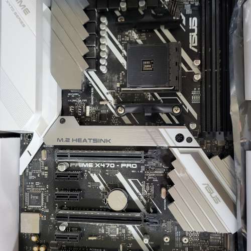 行貨過保 Asus X470 Prime Pro amd non b450 b550 x570