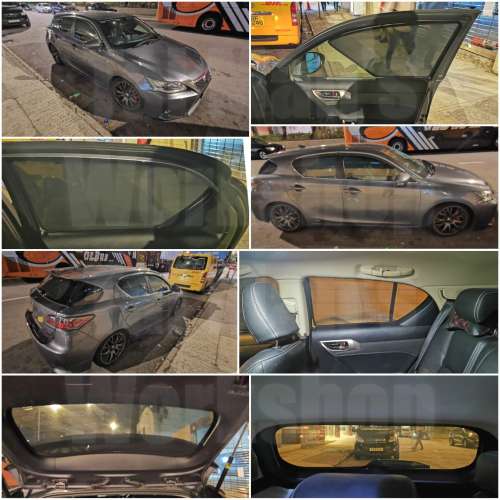 Lexus CT200H 全車濾光窗網太陽擋