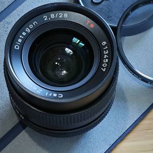CONTAX 28mm f2.8 Distagon T* Carl Zeiss CY for Sony Nikon Canon Fujifilm