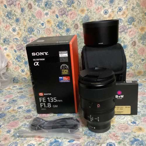 SONY FE135mm F1.8GM+B+W FILTER