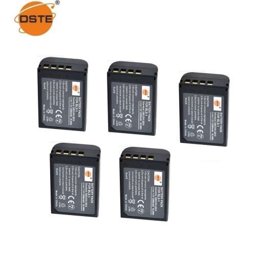DSTE Olympus  BLX-1 BLX1 High Capacity Li-ion Battery With Charger 代用鋰電池