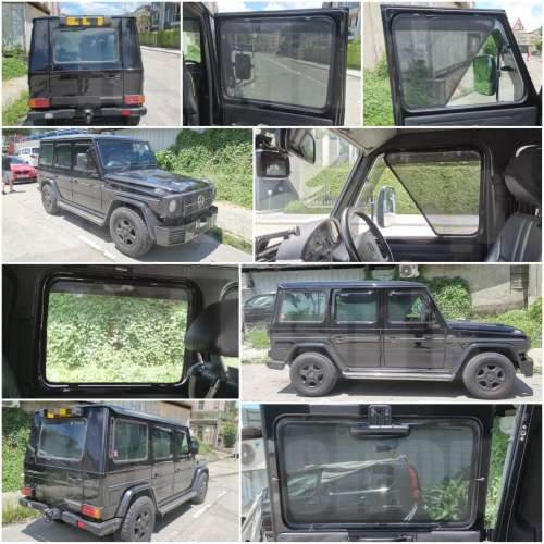 平治 G-class 全車濾光窗網太陽擋