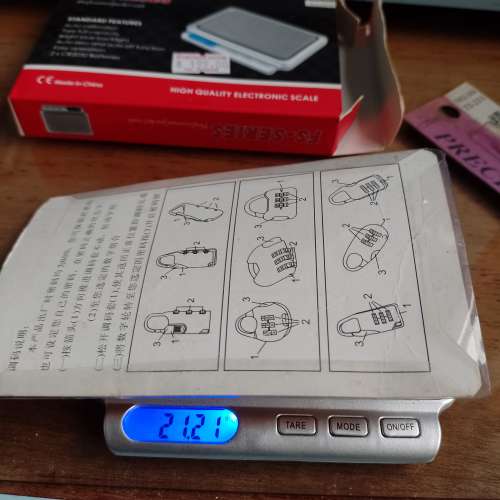 迷你磅（量金飾重量）