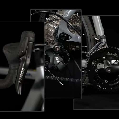 2024 新款 JAVA VELOCE 16速 油剎桶軸鋁合金公路車 送水架前後蛙燈