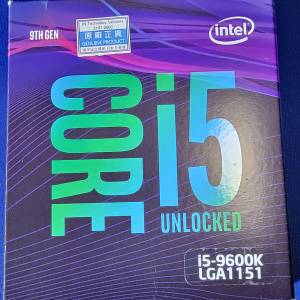 Intel I5 9600K CPU