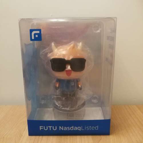 😎全新😎 未開封 富途牛牛 開戶牛牛 黑超牛 FUTU 模型 手辦公仔
