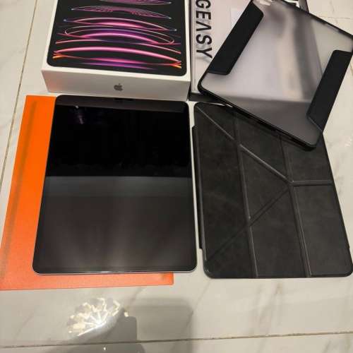 99.99%新ipad pro 12.9 256gb M2晶片 6th gen6 太空灰 平板 2023 iphone