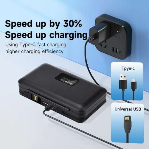 PALO CANON LP-E8 Lithium-Ion Battery Pack With Charger 代用鋰電池 (2000mAh)