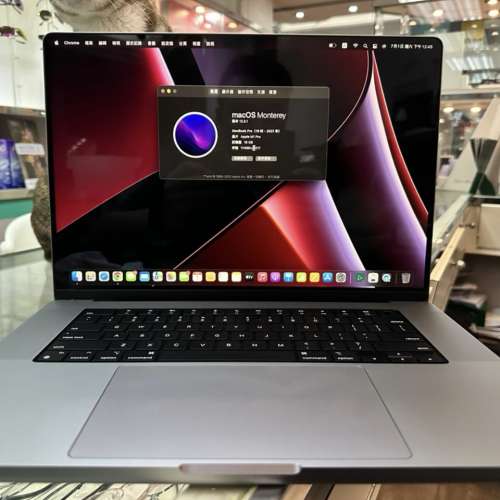 Apple MacBook Pro M1 PRO 2021年款 16” 16GB RAM 1 TB 太空灰 Apple care+ 去到20...