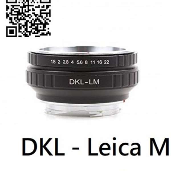 Voigtlander Retina DKL Lens to Leica M Camera (金屬接環)