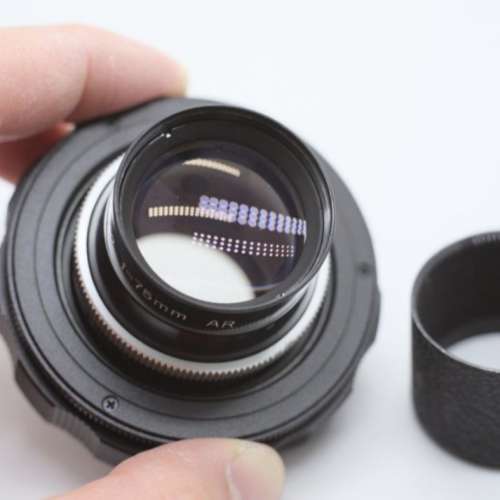 瑞士軍刀 Kern Yvar 75mm f/2.8 【科恩 電影鏡 可cover FF 甚至 4433】