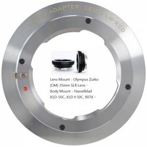 LAINA Olympus Zuiko (OM) 35mm SLR Lens To Hasselblad XCD Mount Adaptor 金屬接環