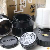 Nikon Nippon Kogaku Nikkor-P 105mm F2.5 第一代銀咀 (non-AI) 唯一具德味藝康人...