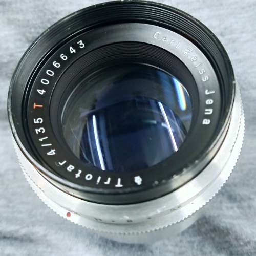 Carl zeiss jena 135mm f3 5 triotar dcfever