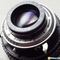 法國 Boyer Paris Topaz 75mm F3.5 (改Nikon) 散景非常迷人特別  罕有放售    A7合...