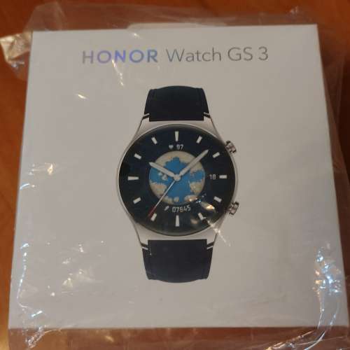 100%新 榮耀Honor Watch GS3 藍色，未開封