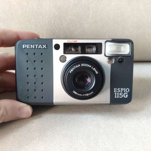 Pentax Espio 115G 近全新有盒中古菲林相機 38-115mm 菲林傻瓜機 底片相機 Film Po...