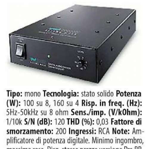 日本D類dad m100 pro ht 大功率微型MONO怪獸後級